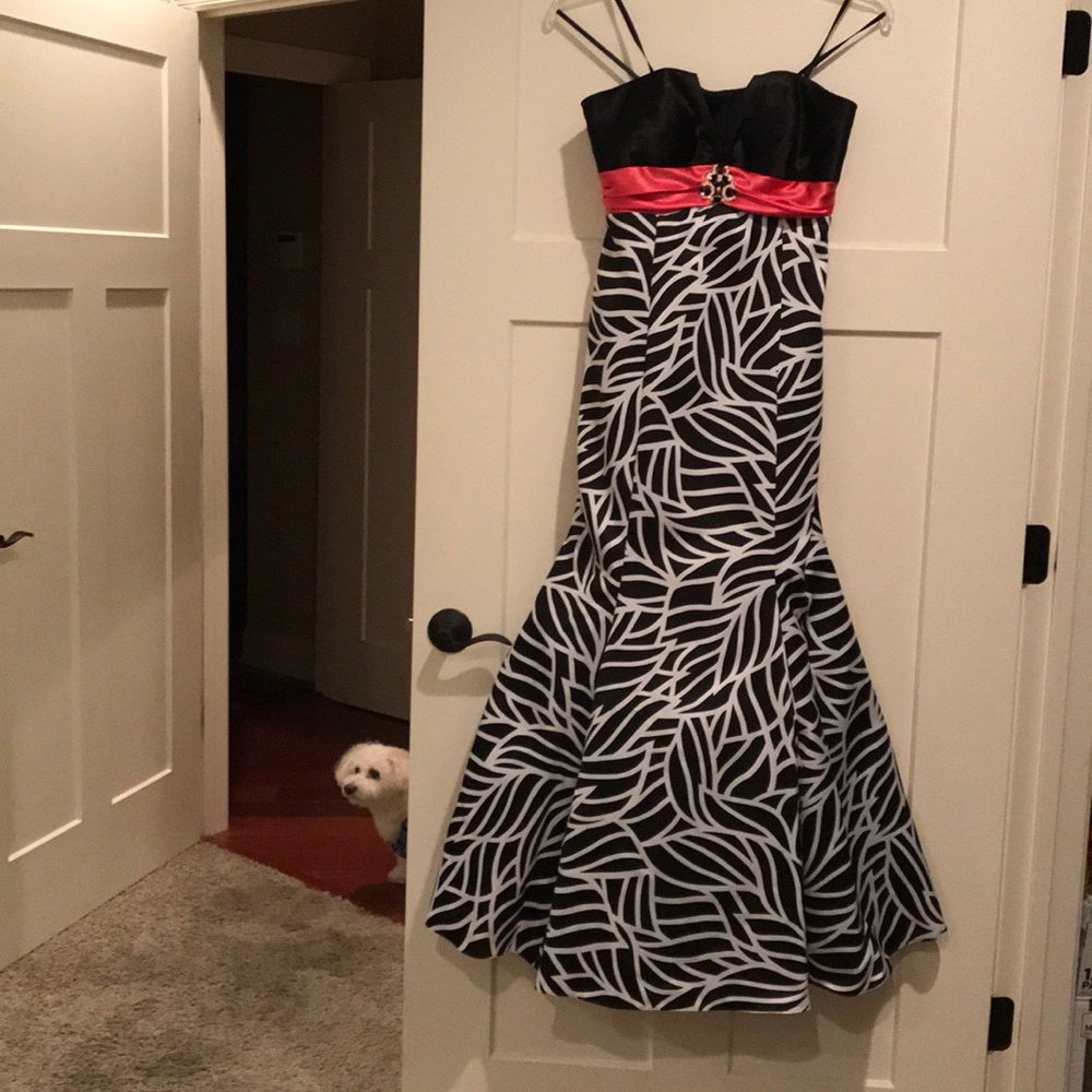 Black mermaid dress